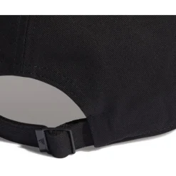 adidas Cotton Twill Baseball Cap in Black