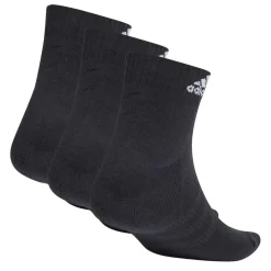 adidas Cushioned Sportswear Ankle Socks 3 Pair Juniors in Black