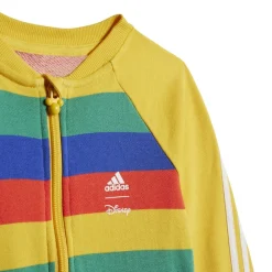 adidas Disney Mickey Mouse Crew Neck Long Sleeve Onesie in Multi