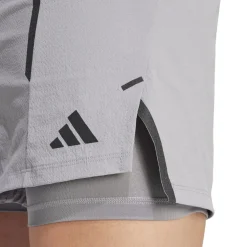 adidas D4T Pro Series Adistrong Workout Shorts in Grey