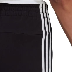 adidas Essential 3 Stripe Shorts in Black