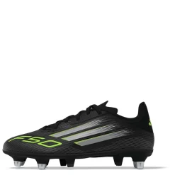 adidas F50 Academy Childrens Soft Ground Football Boots in Black