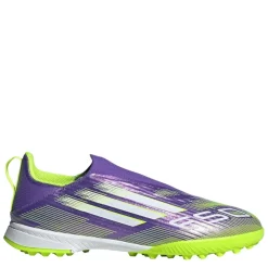 adidas F50 Academy Laceless Juniors Firm Ground Football Boots in Purple