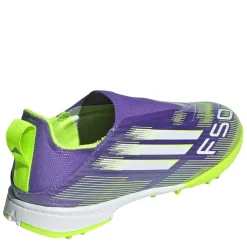 adidas F50 Academy Laceless Juniors Firm Ground Football Boots in Purple