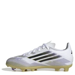 adidas F50.3 Childrens Firm Ground Football Boots in White