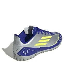 adidas F50 Club Children Astro Turf Football Boots in Silver