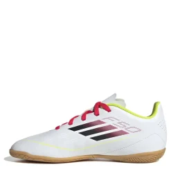 adidas F50 Club Childrens Indoor Football Boots in White