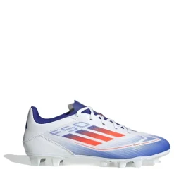 adidas F50 Club Firm Ground Football Boots in White