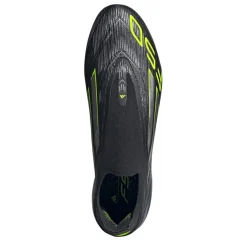 adidas F50 Elite Laceless Adults Firm Ground Football Boots in Black