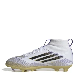 adidas F50 League Childrens Multi Ground Football Boots in White