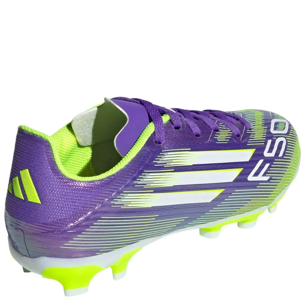 adidas F50 League Childrens Multi Ground Football Boots in Purple
