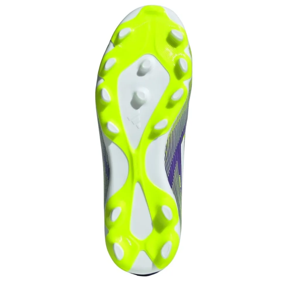 adidas F50 League Childrens Multi Ground Football Boots in Purple