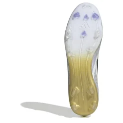 adidas F50 League Laceless Adults Firm Ground Football Boots in White