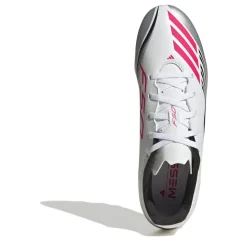 adidas F50 Messi Club Adults Firm Ground Football Boots in White