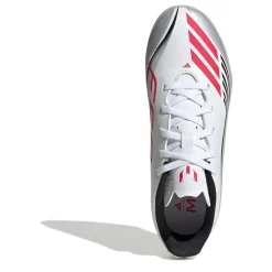 adidas F50 Messi Club Childrens Astro Turf Football Boots in White