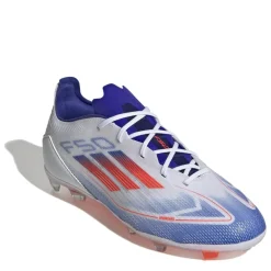 adidas F50 Pro Childrens Firm Ground Football Boots in White