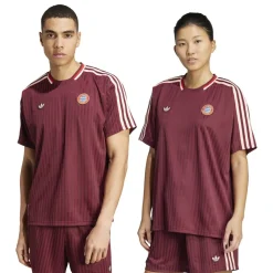 adidas Fc Bayern Terrace Icons Jersey Adults in Red