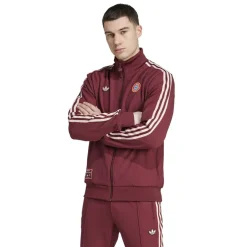 adidas Fc Bayern Terrace Icons Track Top Adults in Red