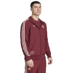 adidas Fc Bayern Terrace Icons Track Top Adults in Red