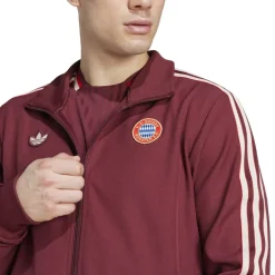 adidas Fc Bayern Terrace Icons Track Top Adults in Red