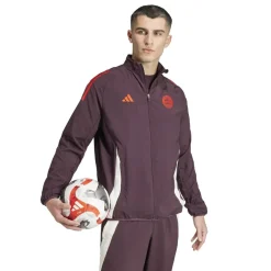 adidas Fc Bayern Tiro 24 Presentation Track Top 2024 2025 Adults in Purple