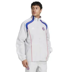 adidas Fc Bayern Ubackpack Tracksuit Top Adults in Grey