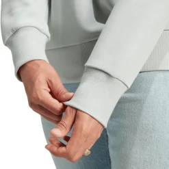 adidas Future Icons Badge of Sport Hoodie in Silver