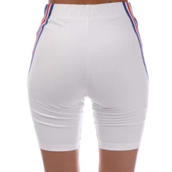 adidas Future Icons 3-Stripes Biker Shorts in White