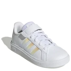 adidas Grand Court Trainers Child Girls in White