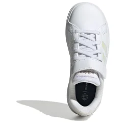 adidas Grand Court Trainers Child Girls in White