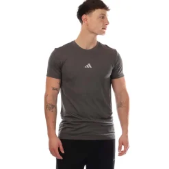 adidas Gym+ Seamless T-Shirt in Grey