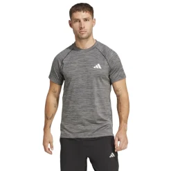 adidas Gym+ Tee in Black