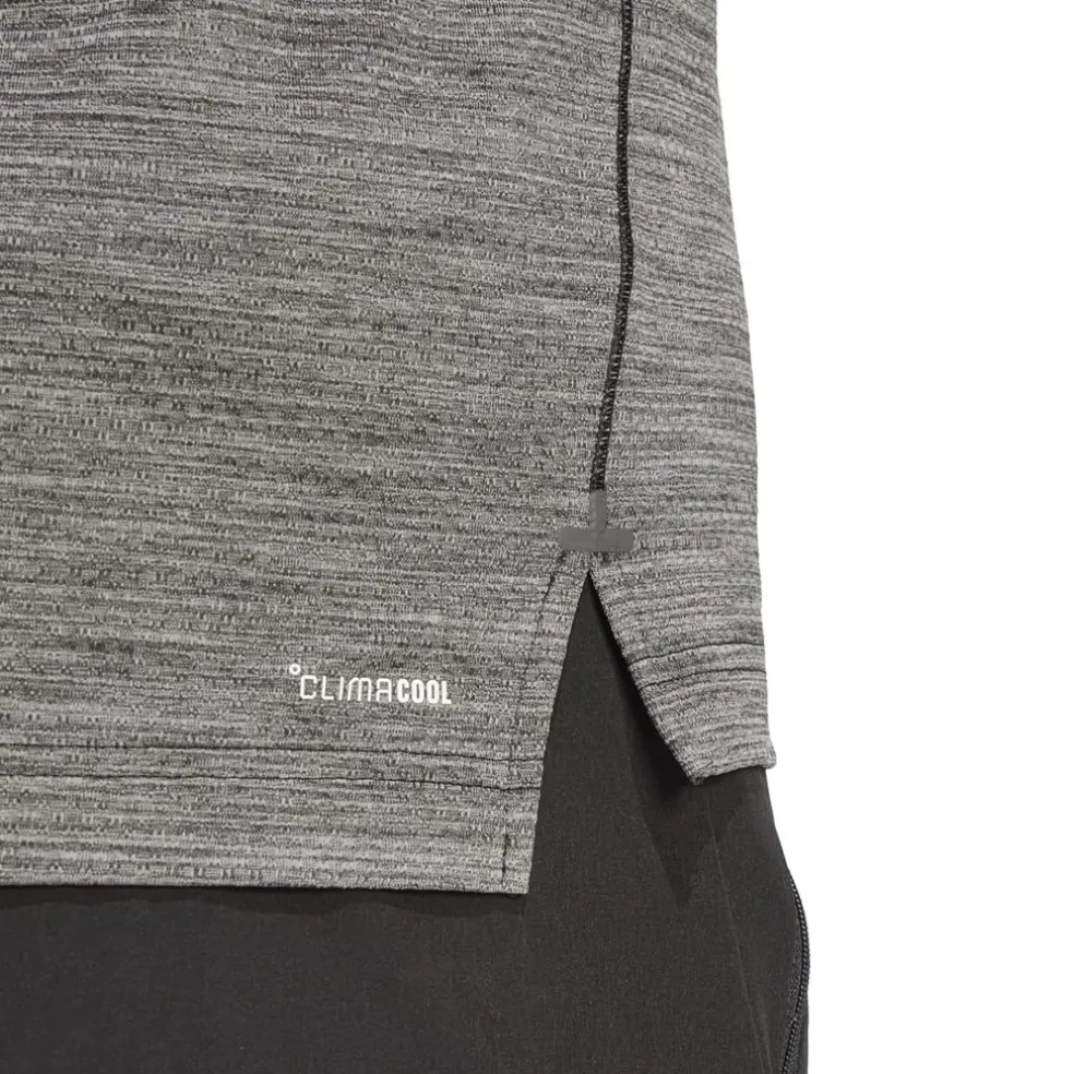 adidas Gym+ Tee in Black