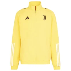 adidas High Neck Regular Fit Athletic Top in Gold
