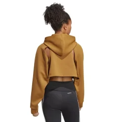 adidas Hiit Hoody in Brown