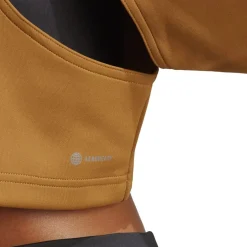 adidas Hiit Hoody in Brown