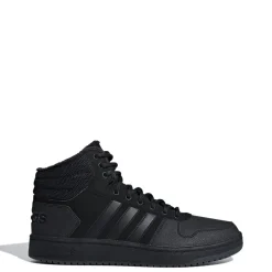 adidas Hoops 2.0 Mid Trainers in Black
