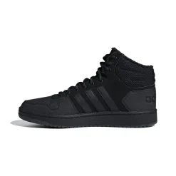 adidas Hoops 2.0 Mid Trainers in Black