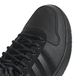 adidas Hoops 2.0 Mid Trainers in Black