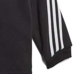adidas Infant Future Icons 3-Stripes Jogger Set in Black-White