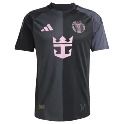 adidas Inter Miami Messi Authentic Away Shirt 2025 2026 Adults in Black
