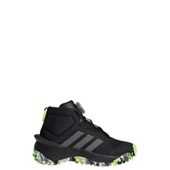 adidas Junior Fortatrail Boa Trainers in Black