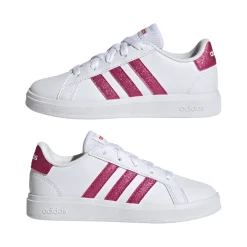 adidas Junior Grand Court 2.0 Trainers in White