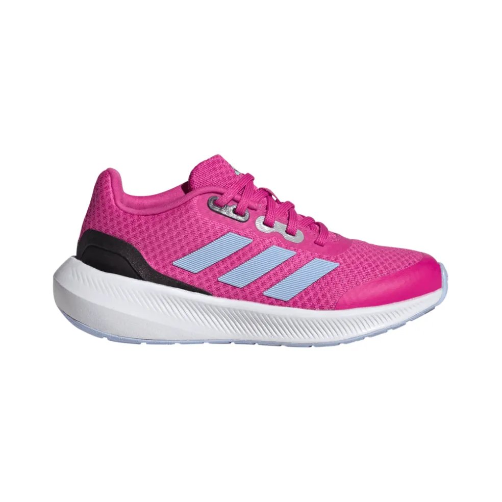adidas Junior Run Falcon 3.0 Lace Trainers in Pink