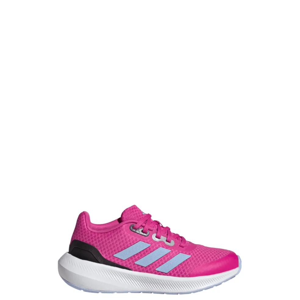 adidas Junior Run Falcon 3.0 Lace Trainers in Pink