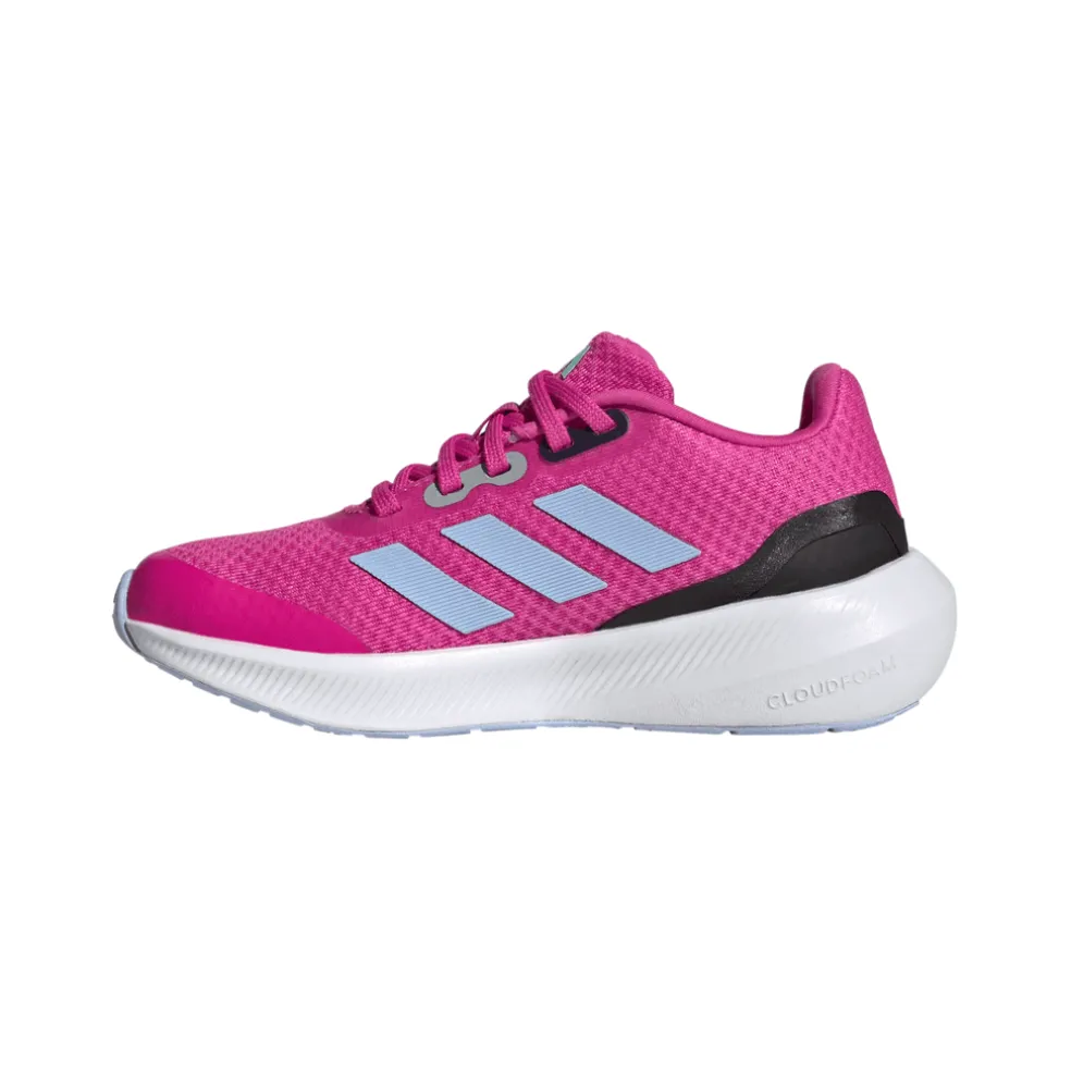 adidas Junior Run Falcon 3.0 Lace Trainers in Pink