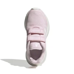 adidas Junior Tensaur Run Trainers in White pink