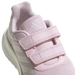 adidas Junior Tensaur Run Trainers in White pink