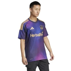 adidas La Galaxy Away Shirt 2025 2026 Adults in Blue