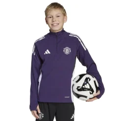 adidas Manchester United Training Top 2025 2026 Juniors in Red